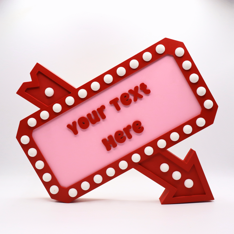 Marquee Arrow Sign Thumbnail