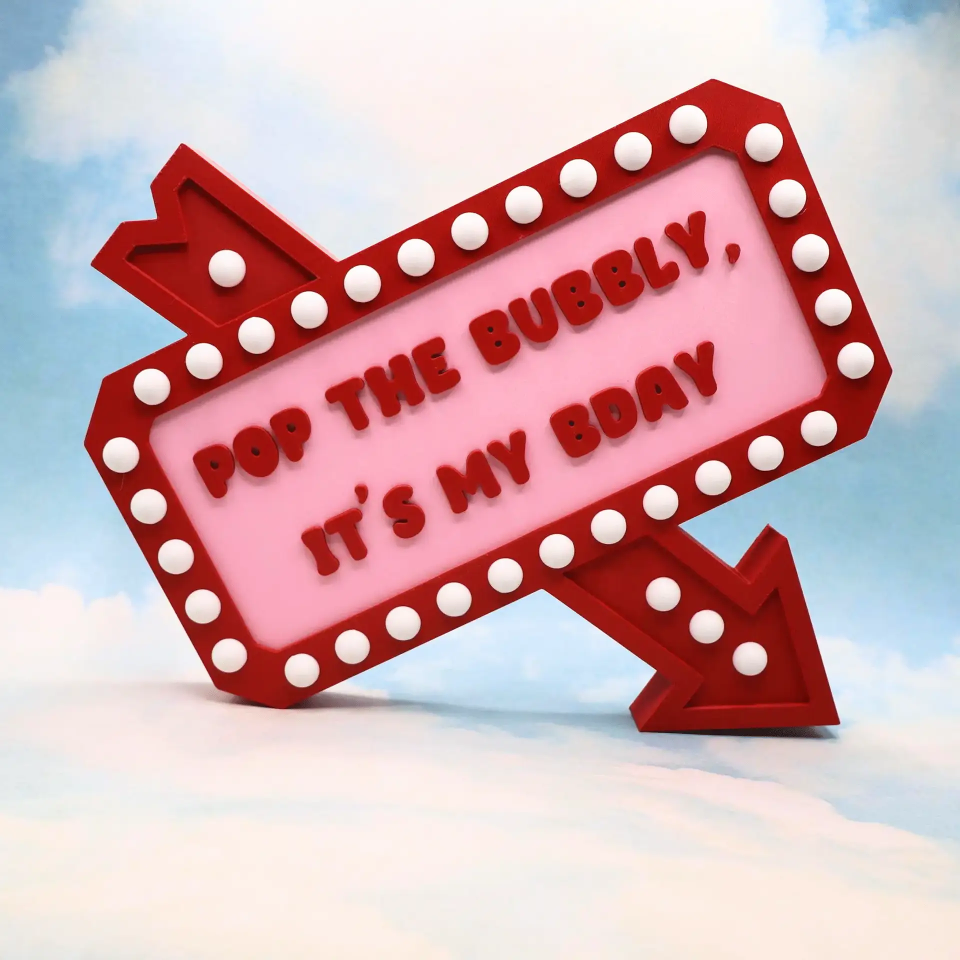 Personalized Marquee Sample